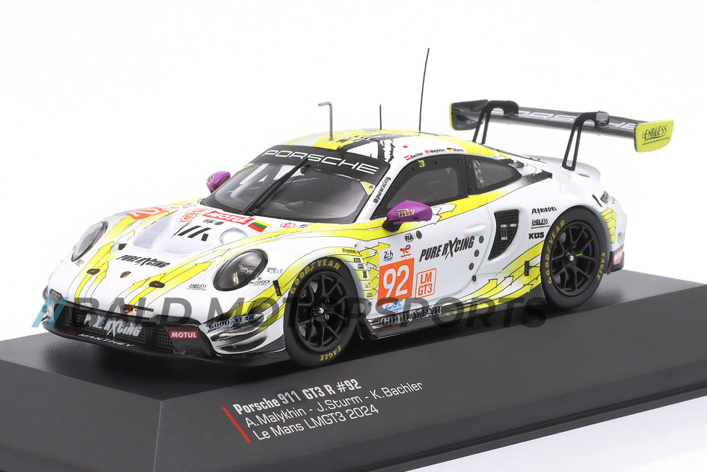 Porsche 911 GT3 R Manthey PureRxcing 24h Le Mans 2024 1:43 Ixo