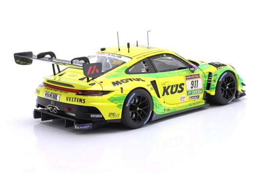 Porsche 911 GT3 R Manthey Racing Zweiter 24h Nürburgring 2024 1:18 Minichamps