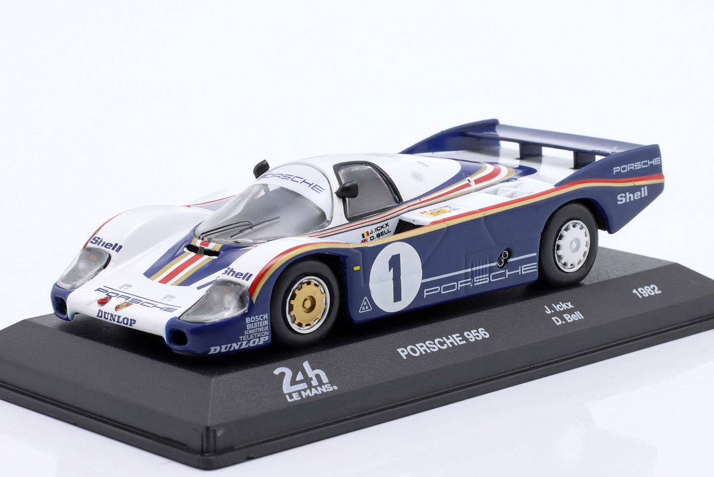 Porsche 956 LH Rothmans Porsche System Sieger 24h Le Mans 1982 1:43 Altaya