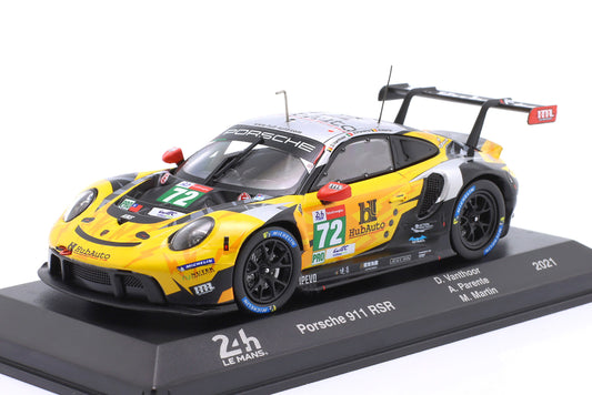 Porsche 911 RSR HubAuto Racing Martin, Parente, Vanthoor 24h Le Mans 2021 1:43 Altaya