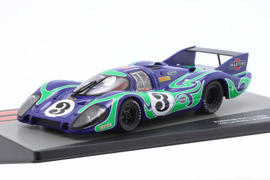 Porsche 917LH Martini International Racing 24h Le Mans 1970 Larrousse, Kauhsen 1:43 Altaya