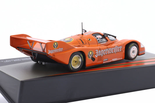 Porsche 956B Jägermeister Brun Motorsport Stefan Bellof 200 Meilen Norisring 1984 1:43 Altaya