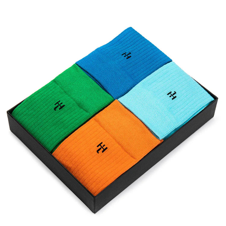 Hochwertige Motorsportsocken Set (Porsche RS) Heel Tread