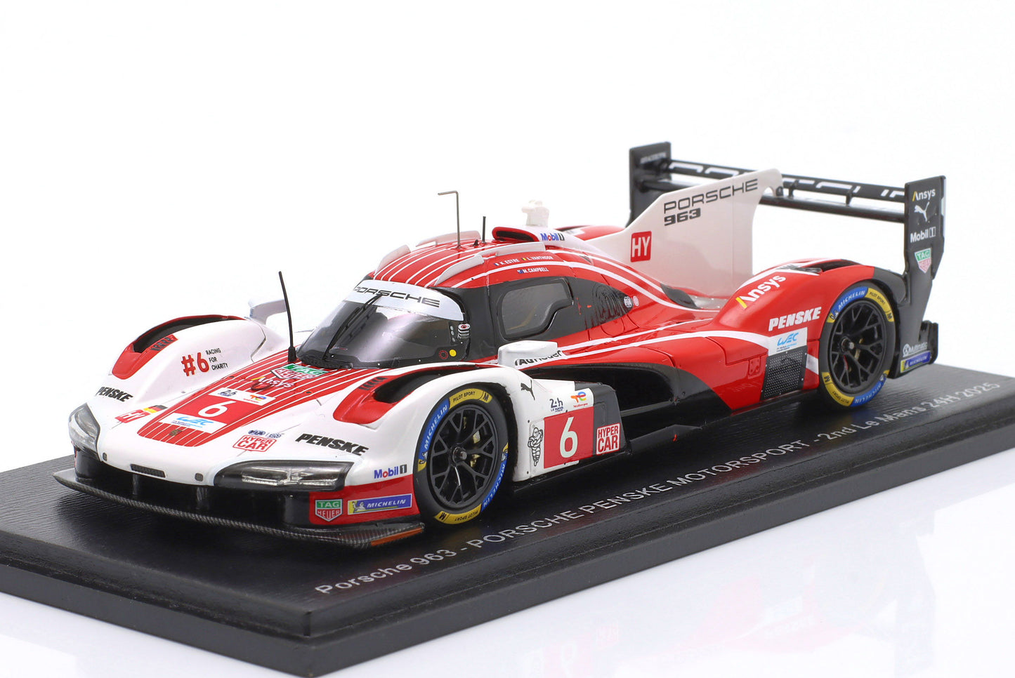 Porsche 963 Porsche Penske Motorsport Estre, Campbell, Vanthoor 24h Le Mans 2025 1:43 Spark
