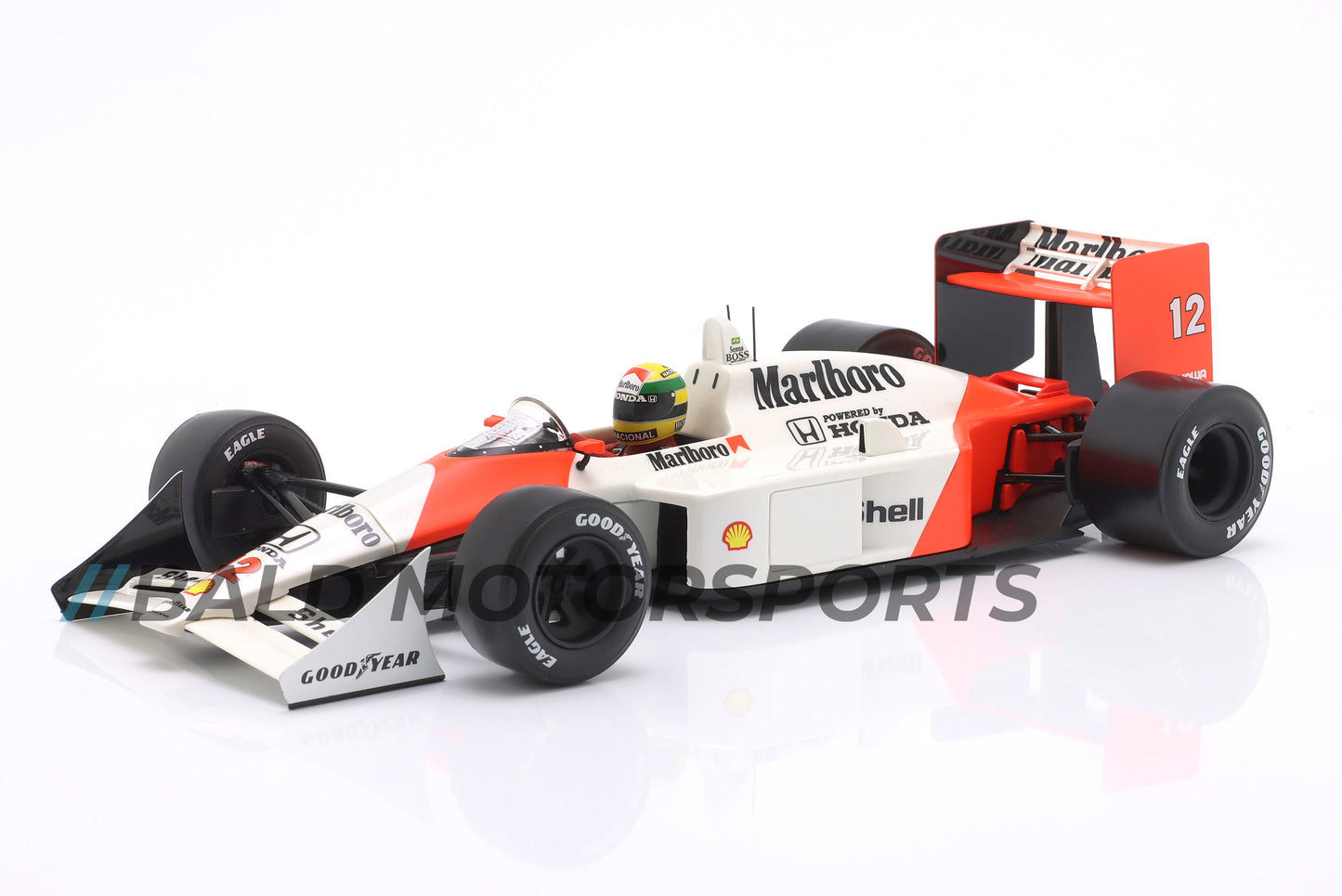 McLaren MP4/4 Ayrton Senna Formel 1 Weltmeister 1988 1:18 Premium X