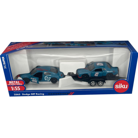 Dodge Charger mit Dodge Challenger SRT Racing 2565 1:55 Siku