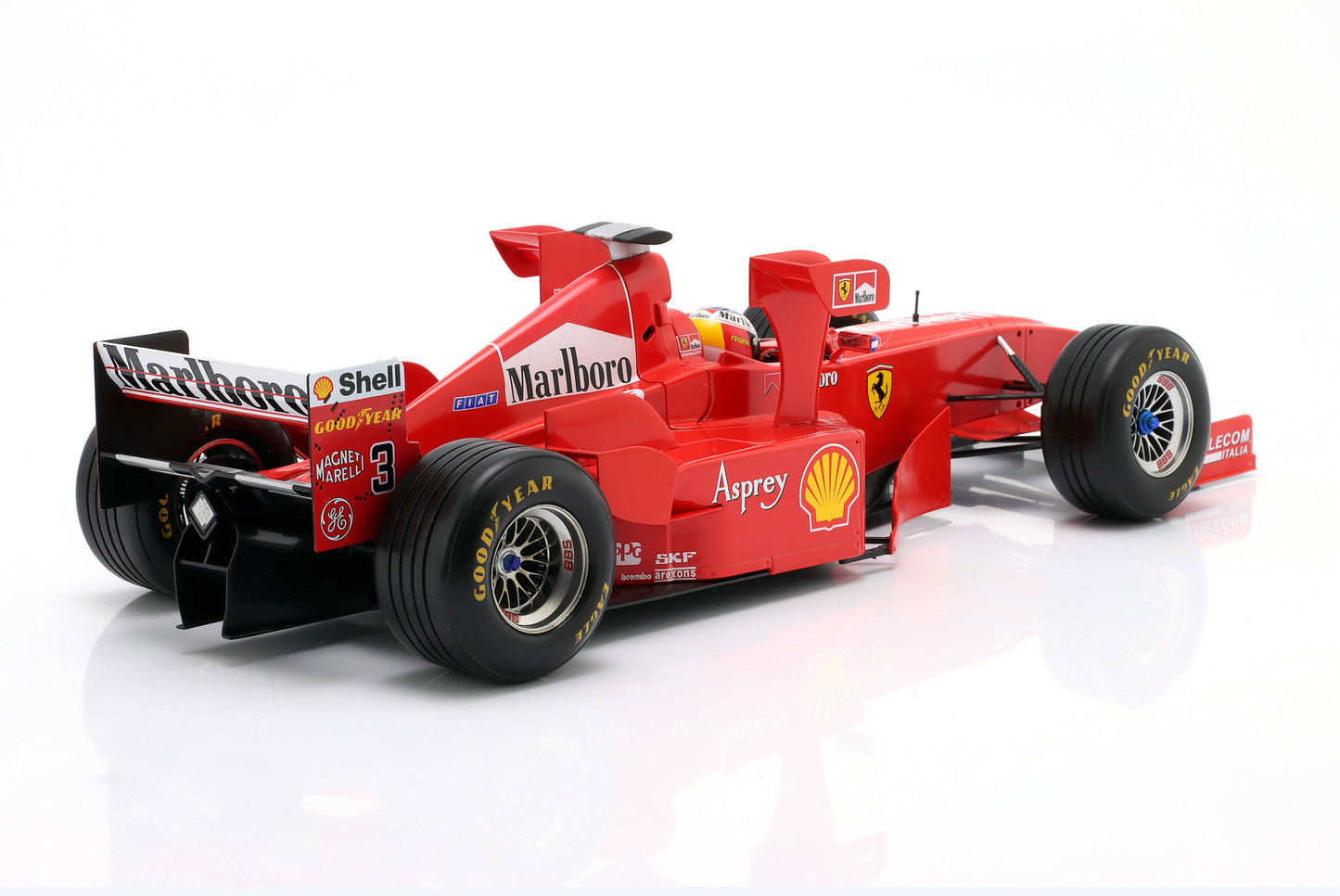 Ferrari F300 Tower Wings Michael Schumacher Imola GP Formula 1 1998 1:12 WERK83
