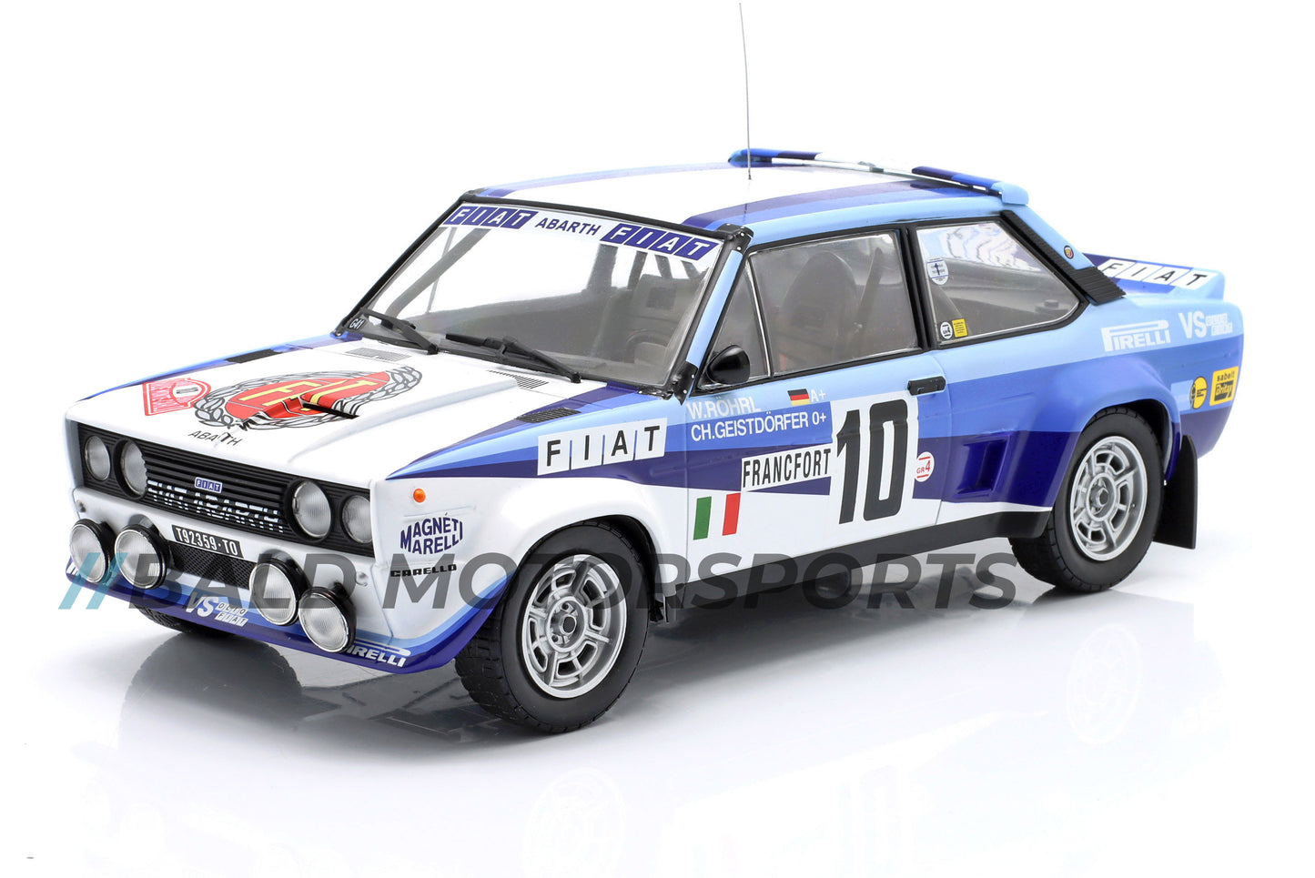Fiat 131 Abarth Fiat Italia Sieger Rallye Monte Carlo 1980 1:18 WERK83