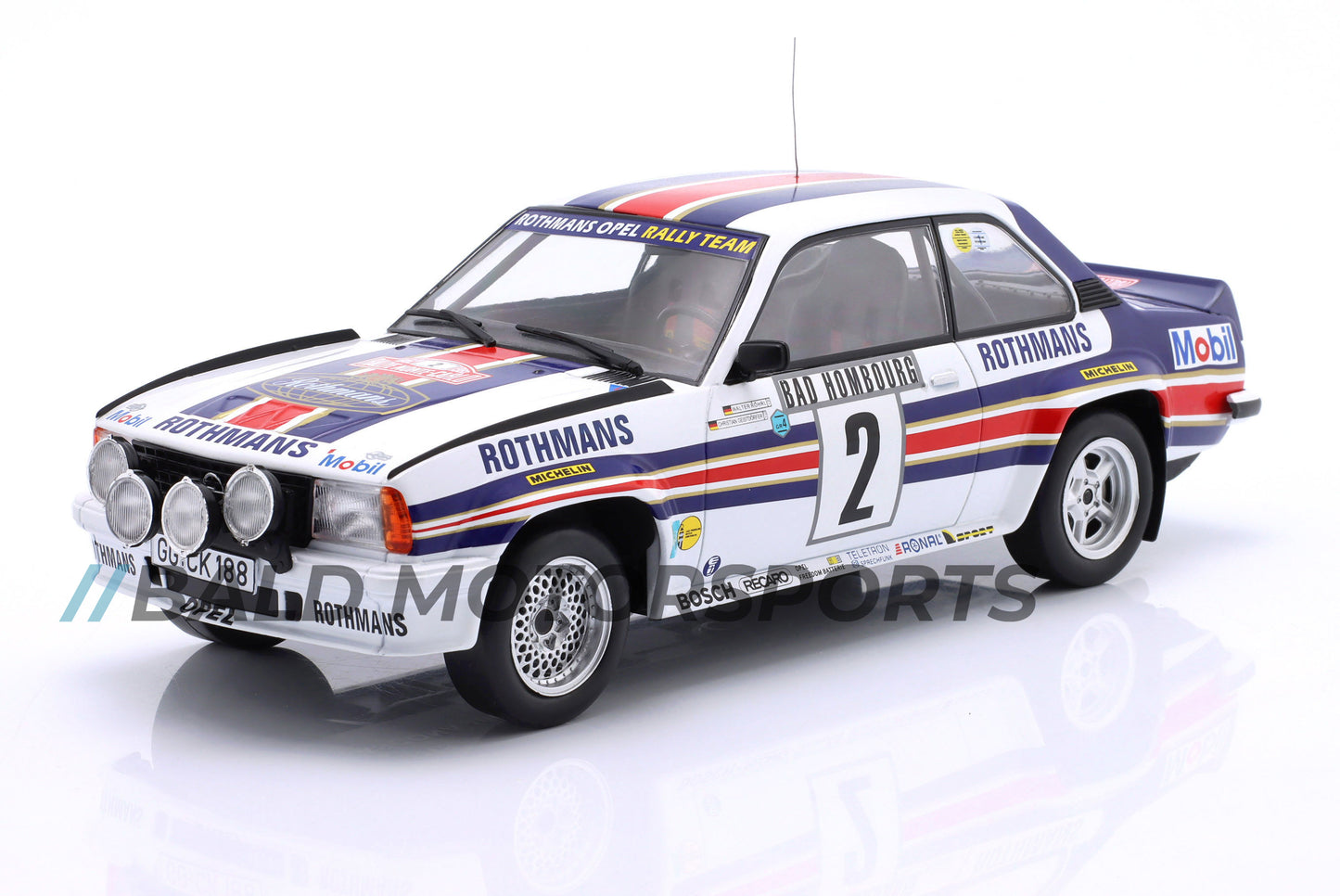 Opel Ascona 400 Night Version Rothmans Opel Rally Team Sieger Rallye Monte Carlo 1982 1:18 WERK83