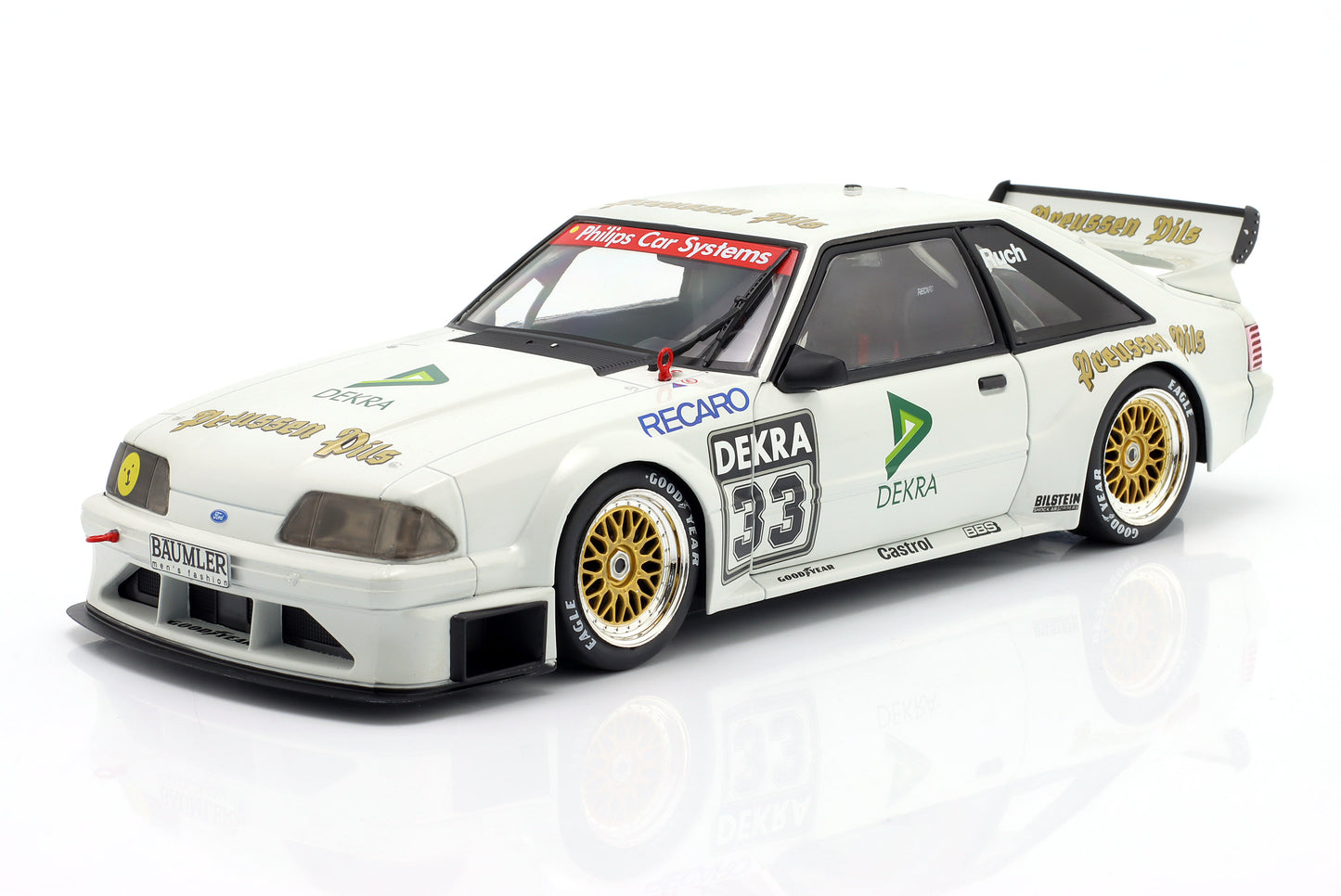 Ford Mustang 5.0 GT Ruch Motorsport Gerd Ruch DTM 1993 1:18 WERK83