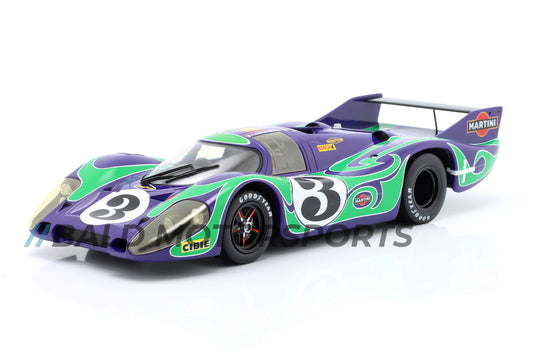 Porsche 917L Martini International Racing 24h Le Mans 1970 Larrousse, Kauhsen 1:18 WERK83