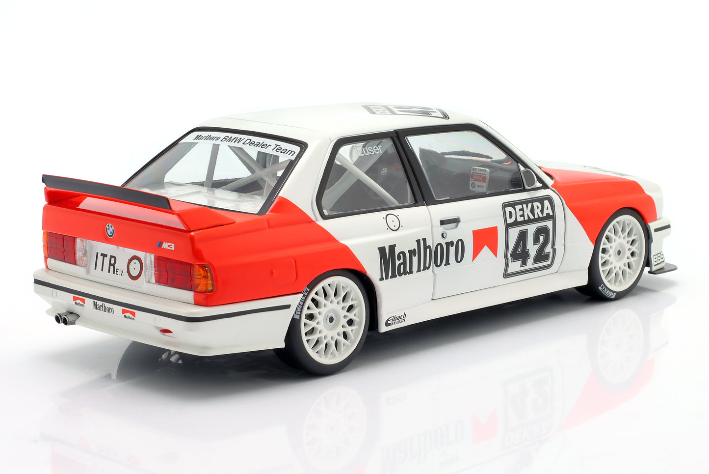 BMW M3 E30 BMW Dealerteam DTM Zolder 1991 1:18 WERK83
