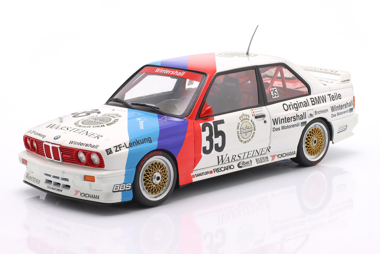 BMW M3 E30 BMW M Team Schnitzer Team Pirro, Ravaglia, Giroix Sieger 24h Nürburgring 1989 1:18 WERK83