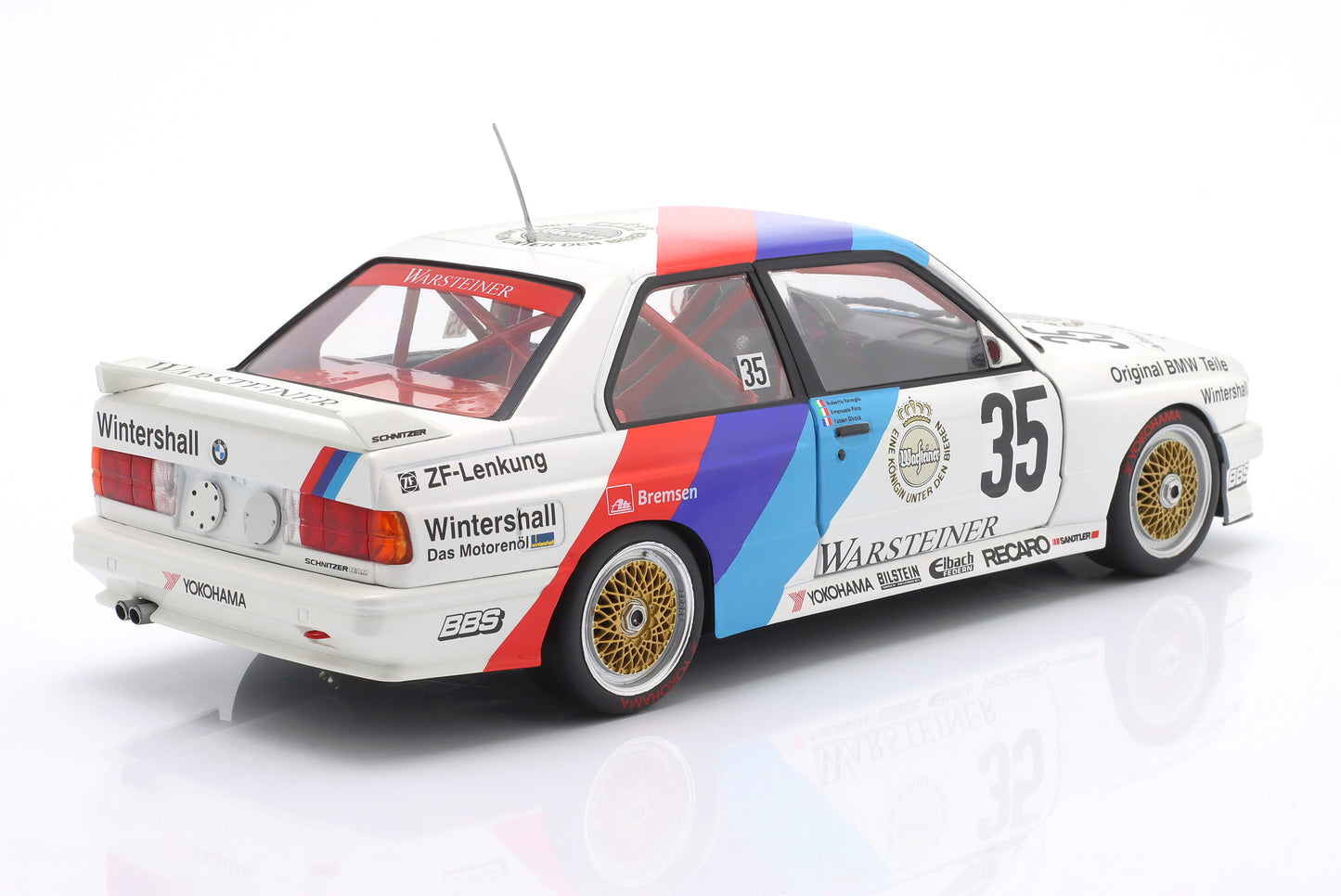 BMW M3 E30 BMW M Team Schnitzer Team Pirro, Ravaglia, Giroix Sieger 24h Nürburgring 1989 1:18 WERK83