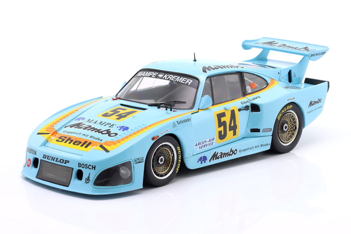 Porsche 935 K3 "Mambo" Porsche Kremer Racing Klaus Ludwig Sieger DRM1979 1:18 WERK83