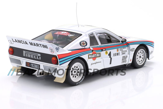 Lancia 037 Sieger Rallye Monte Carlo 1983 Röhrl, Geistdörfer WERK83 1:18