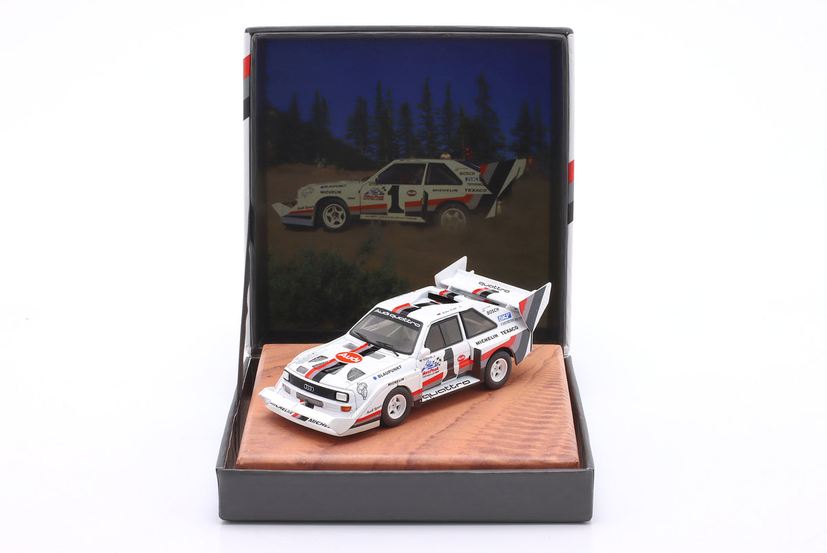 Audi Sport quattro S1 E2 Audi Sport Team Sieger Pikes Peak Hill Climb 1987 1:43 WERK83