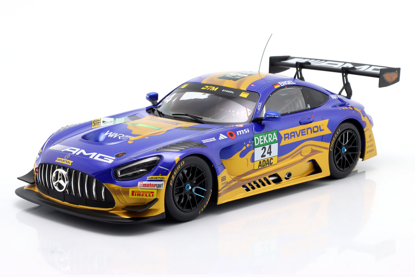 Mercedes-Benz AMG GT3 Evo Winward Racing Maro Engel DTM 2025 Ixo 1:18