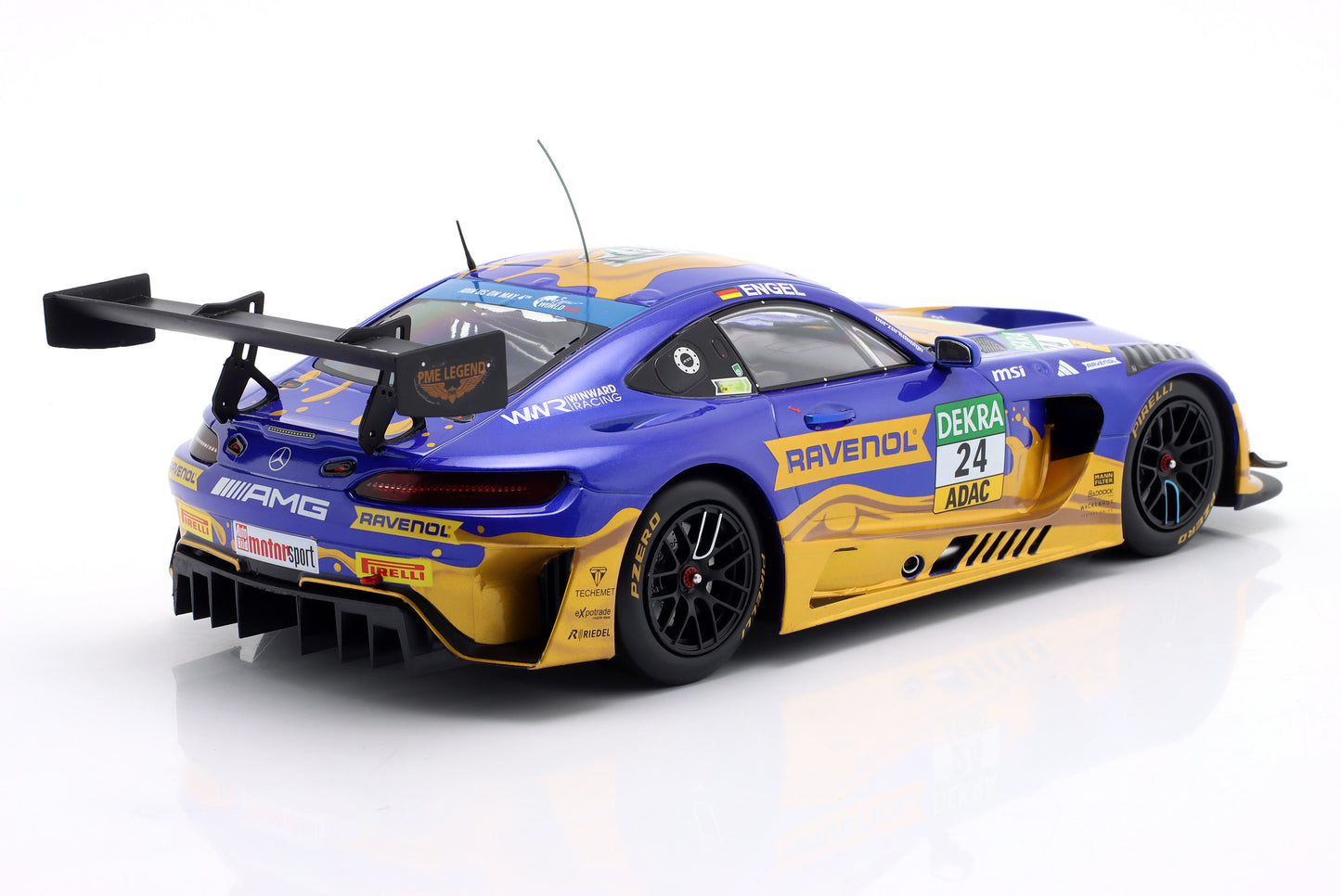 Mercedes-Benz AMG GT3 Evo Winward Racing Maro Engel DTM 2025 Ixo 1:18
