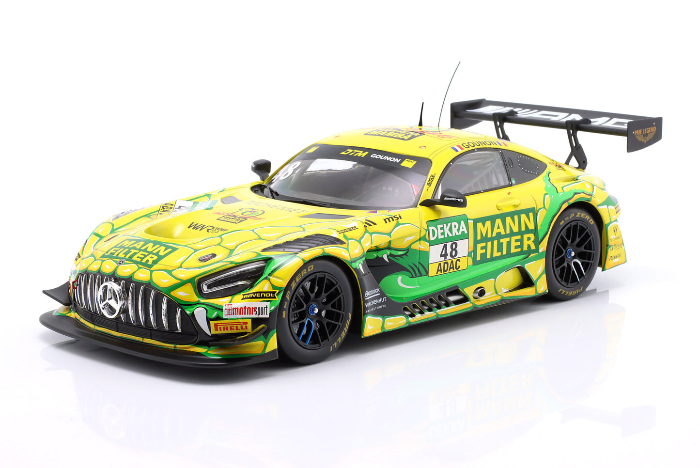Mercedes-Benz AMG GT3 Evo "Mamba" Winward Racing Jules Gounon DTM 2025 Ixo 1:18