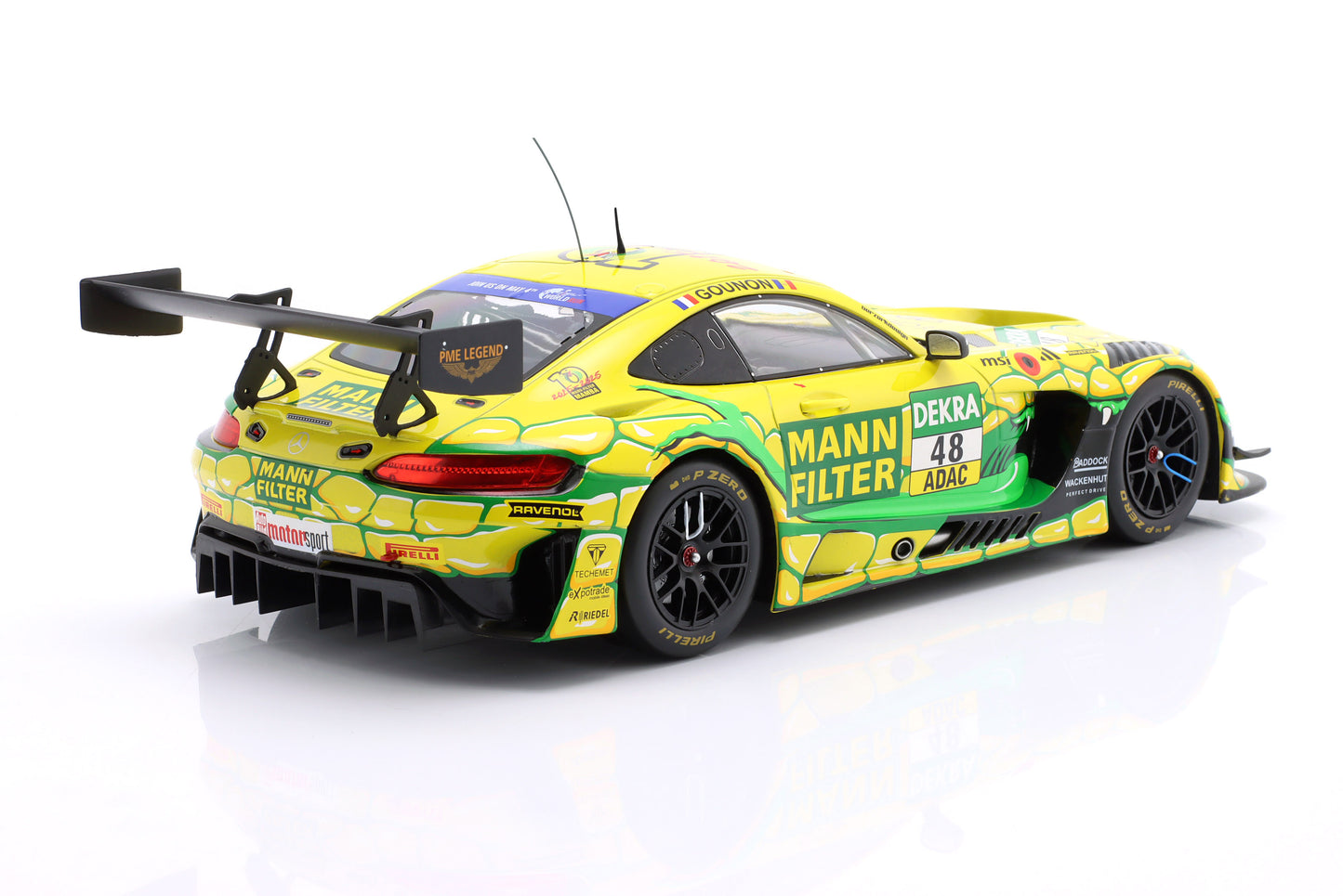 Mercedes-Benz AMG GT3 Evo "Mamba" Winward Racing Jules Gounon DTM 2025 Ixo 1:18