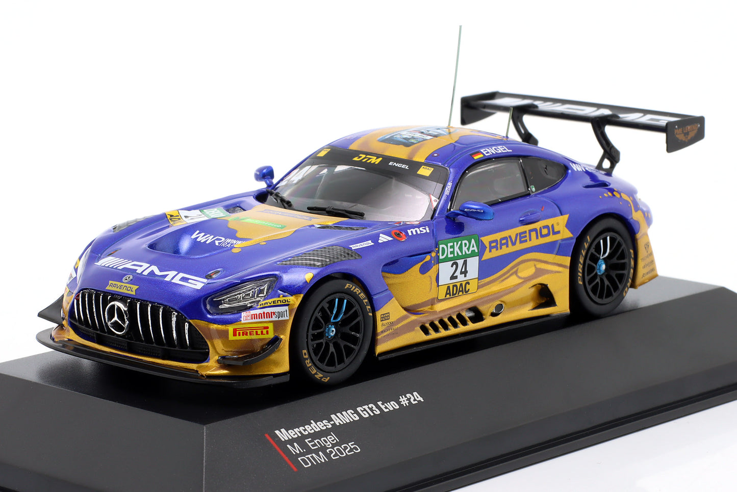 Mercedes-Benz AMG GT3 Evo Winward Racing Maro Engel DTM 2025 Ixo 1:43