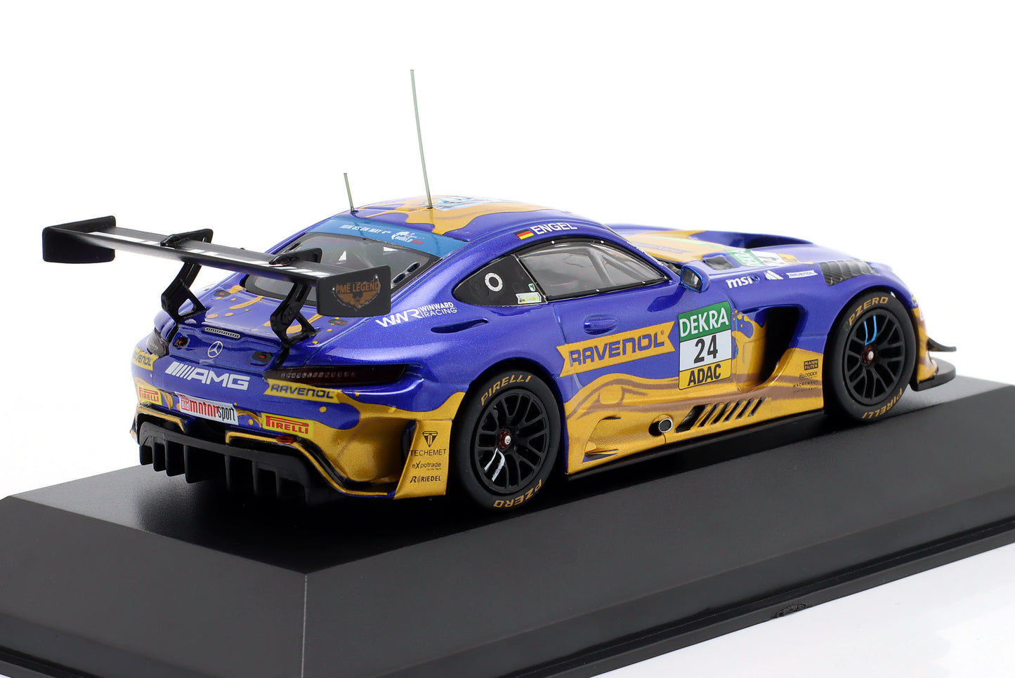 Mercedes-Benz AMG GT3 Evo Winward Racing Maro Engel DTM 2025 Ixo 1:43