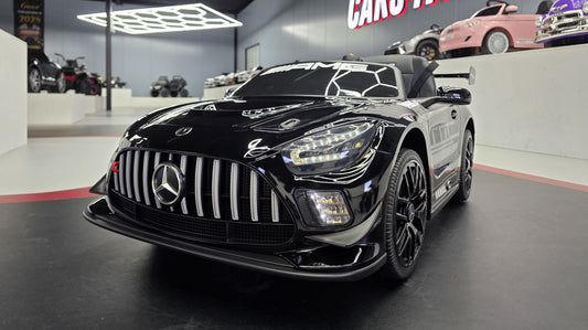 Mercedes-AMG GT3 Kinderauto 12 Volt Schwarz mit Fernbedienung