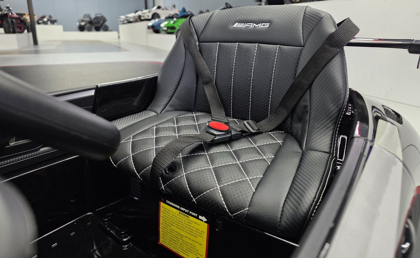 Mercedes-AMG GT3 Kinderauto 12 Volt Schwarz mit Fernbedienung