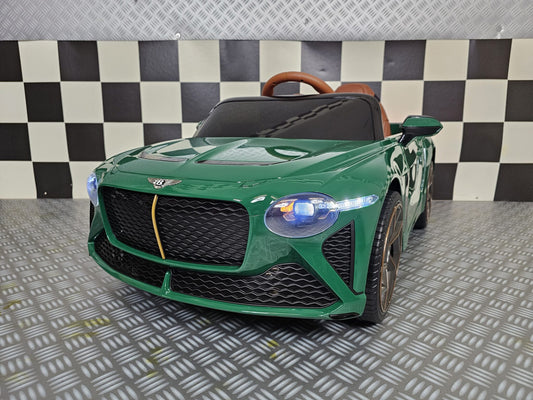 Bentley Bacalar Kinderauto 12 Volt Metallic Grün mit Fernbedienung