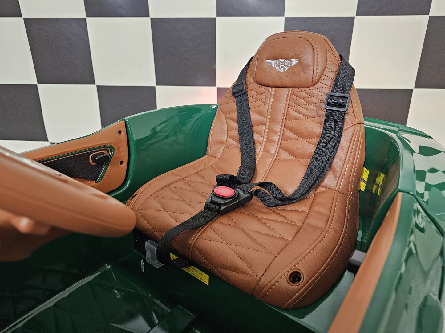 Bentley Bacalar Kinderauto 12 Volt Metallic Grün mit Fernbedienung