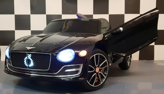 Bentley EXP 12 Kinderauto 12 Volt mit Fernbedienung Schwarz | Offiziell lizenziert