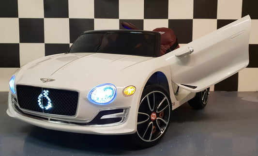 Bentley EXP 12 Kinderauto 12 Volt mit Fernbedienung Weiß| Offiziell lizenziert (Kopie)