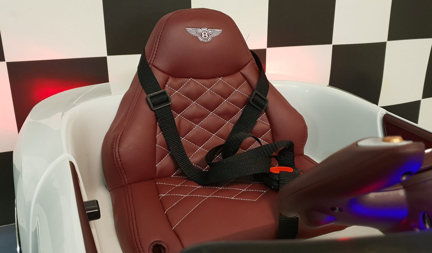 Bentley EXP 12 Kinderauto 12 Volt mit Fernbedienung Weiß| Offiziell lizenziert (Kopie)