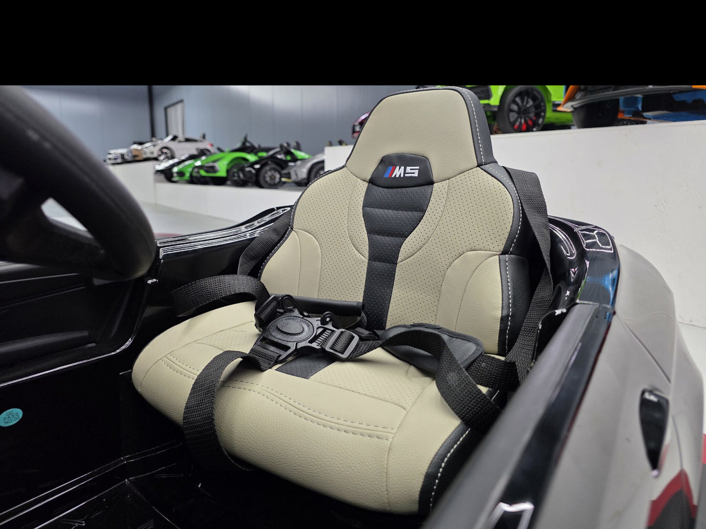 BMW M5 Kinderauto 24 Volt Schwarz Metallic mit Fernbedienung