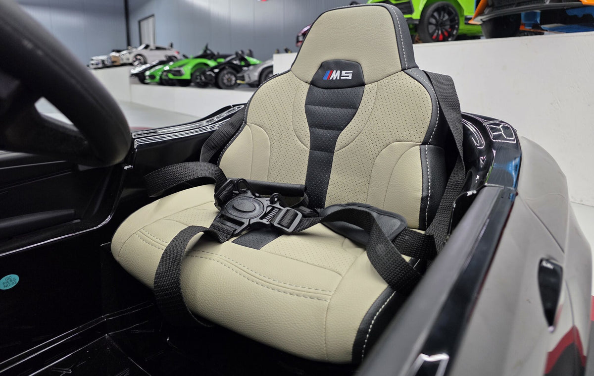 BMW M5 Kinderauto 24 Volt Schwarz Metallic mit Fernbedienung