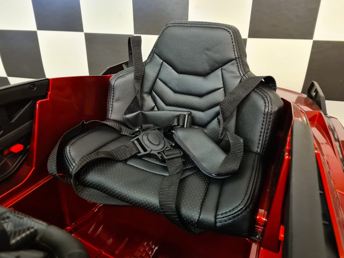 Lamborghini Sián Kinderauto 12 Volt Rot Metallic mit Fernbedienung