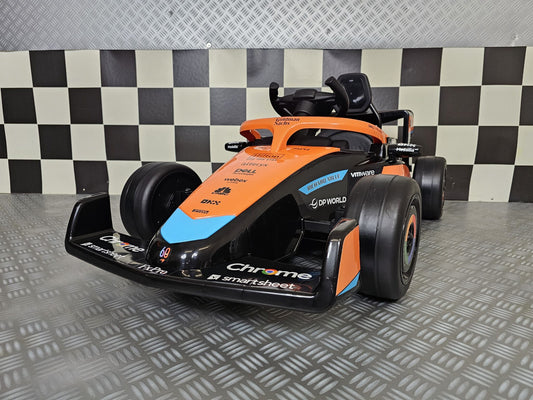 McLaren Formel 1 Kinderauto 12 Volt Orange mit Fernbedienung