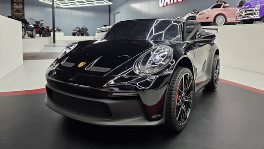 Porsche 911 GT3 Kinderauto 24 Volt 2-Sitzer Schwarz