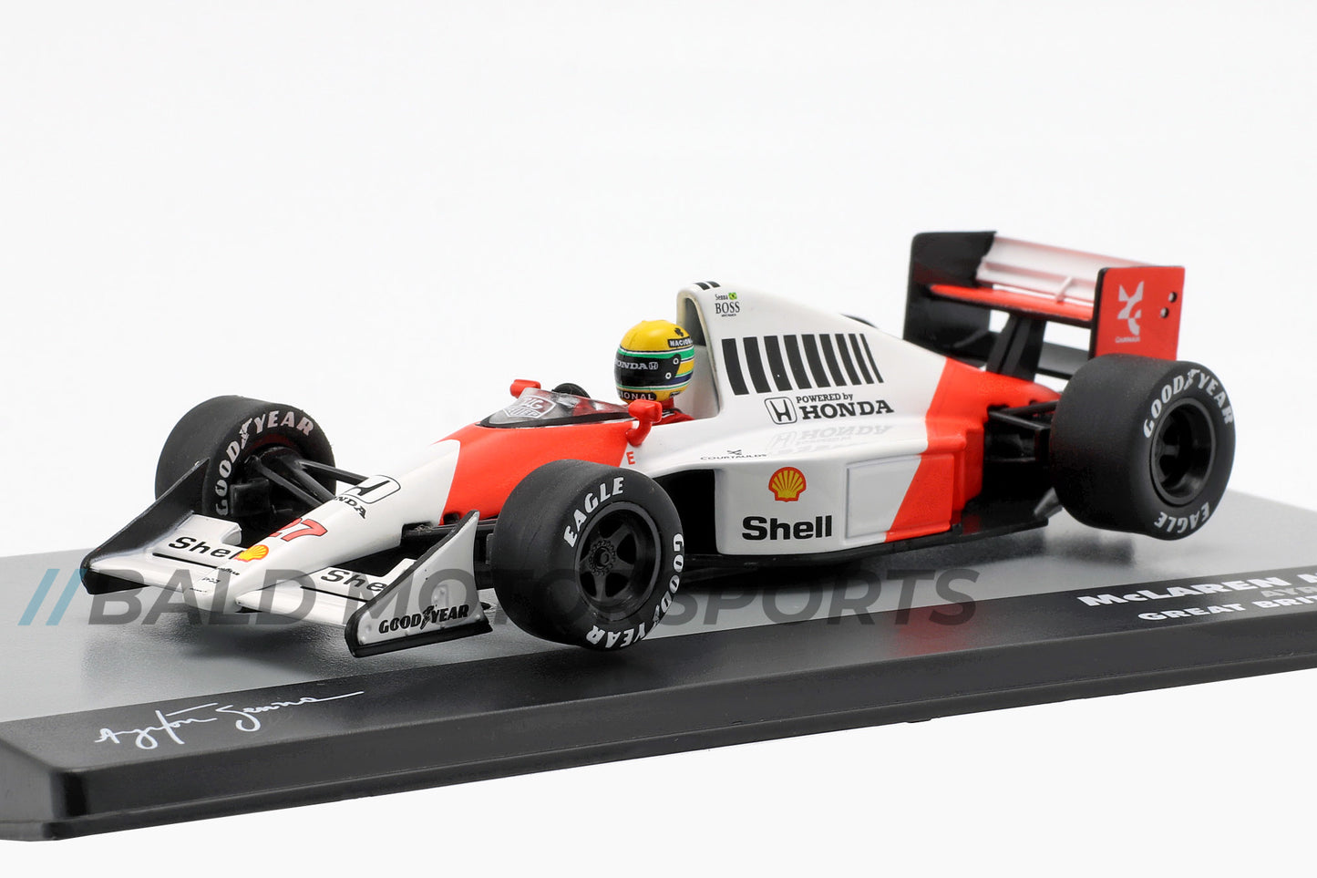 McLaren MP4/5B Ayrton Senna Formula 1 World Champion 1990 1:43 Altaya