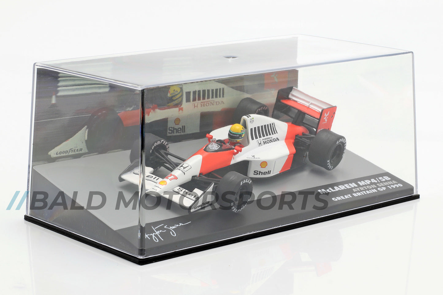 McLaren MP4/5B Ayrton Senna Formula 1 World Champion 1990 1:43 Altaya