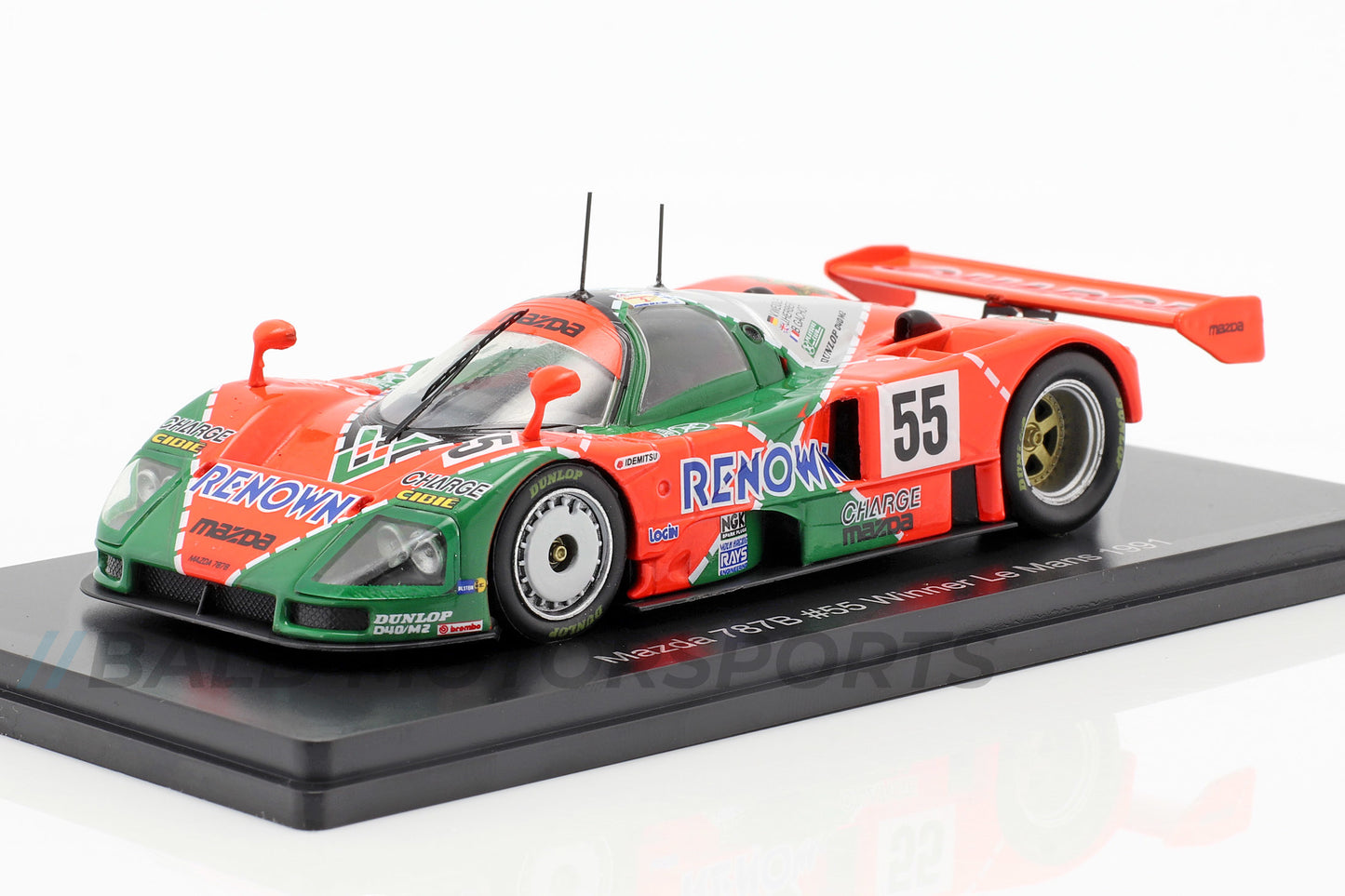 Mazda 787B Mazdaspeed Co. Ltd. Sieger 24h Le Mans 1991 1:43 Spark