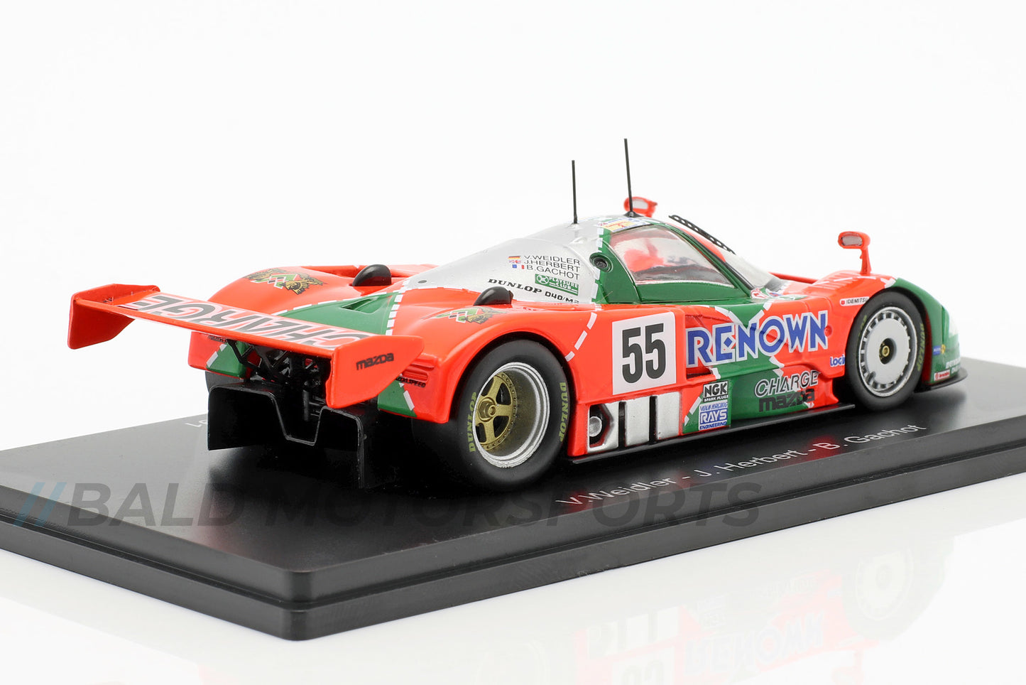 Mazda 787B Mazdaspeed Co. Ltd. Sieger 24h Le Mans 1991 1:43 Spark