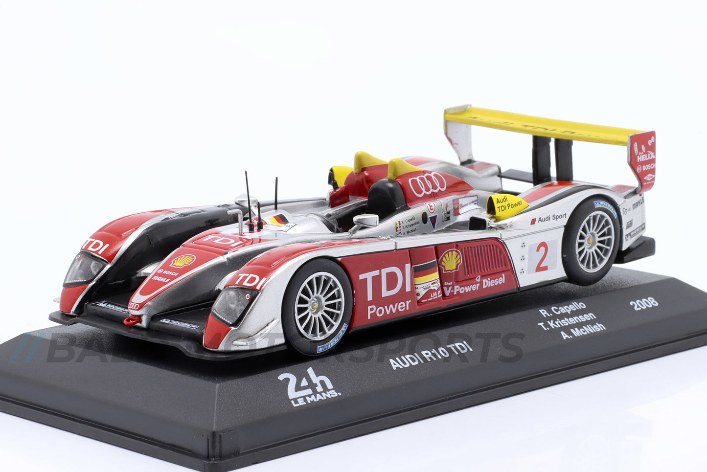Audi R10 TDI Audi Sport North America Winner 24h Le Mans 2008 1:43 Altaya