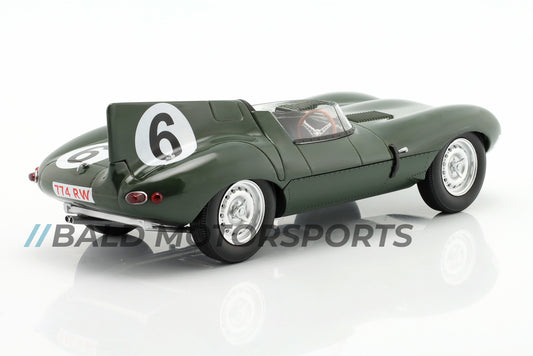 Jaguar D-Type Ecurie Ecosse winner 24h Le Mans 1955 1:18 CMR