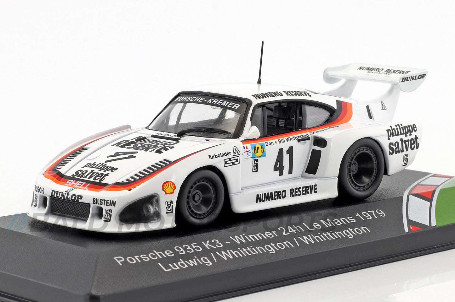 Porsche 935 K3 Porsche Kremer Racing Sieger 24h Le Mans 1979 1:43 CMR