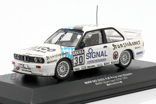 BMW M3 E30 BMW Team Isert Prince Leopold of Bavaria DTM 1991 1:43 CMR
