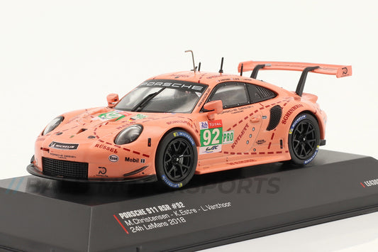 Porsche 911 (991) RSR "Pink Pig" Porsche GT Team Sieger 24h Le Mans 2018 1:43 Ixo