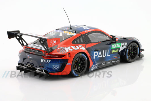 Porsche 911 GT3 R KÜS Team75 Bernhard Thomas Preining DTM 2022 1:18 Ixo