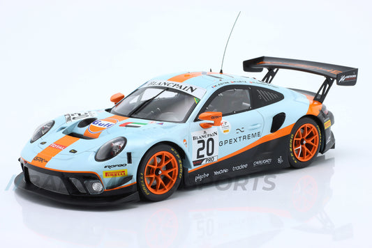 Porsche 911 GT3 R GPX Martini Racing Sieger 24h Spa 2019 1:18 Ixo